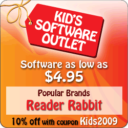 10% off already low prices on kids software