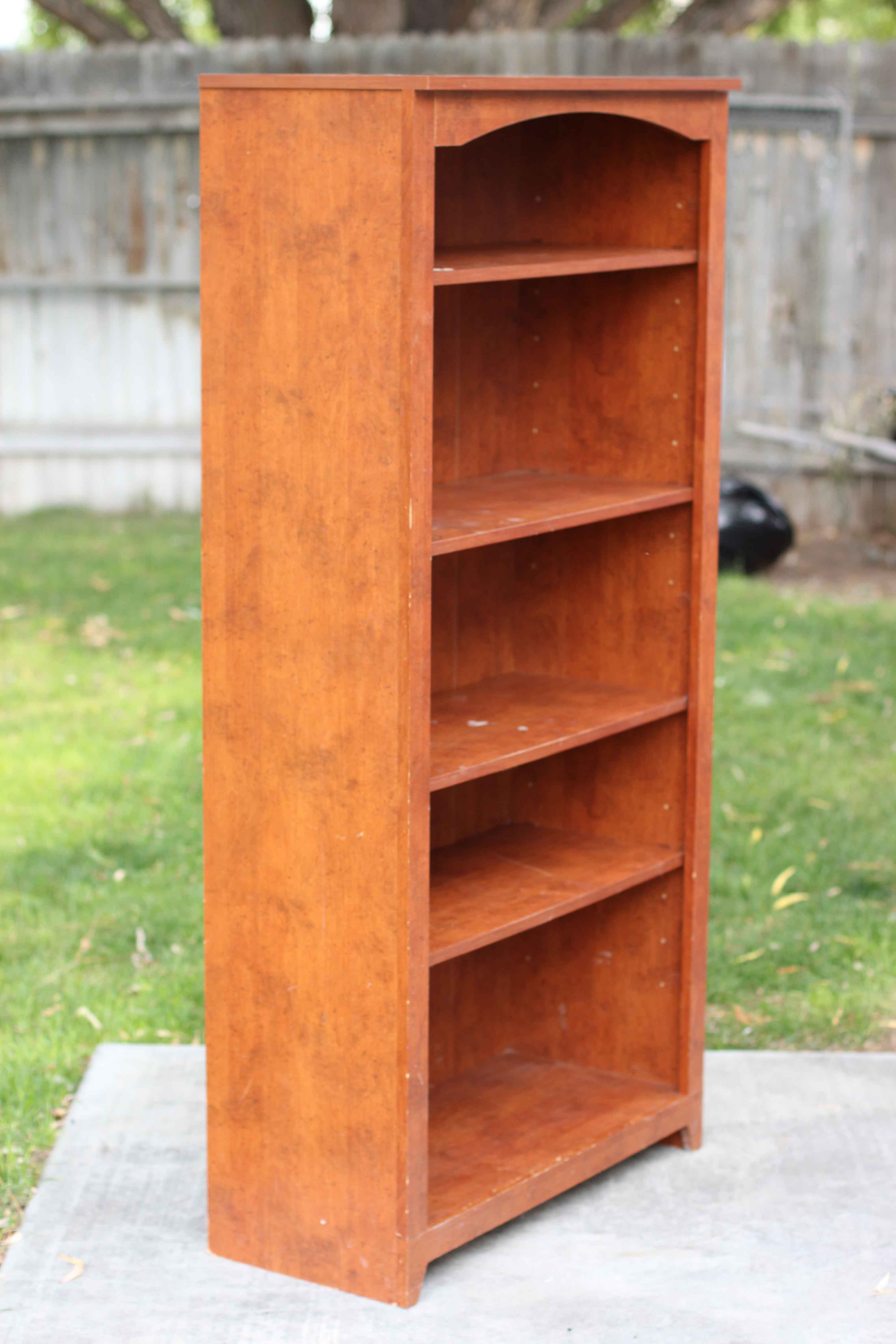 Upcycled Bookcase - Pinching Your Pennies