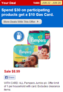 Pampers CVS Deal