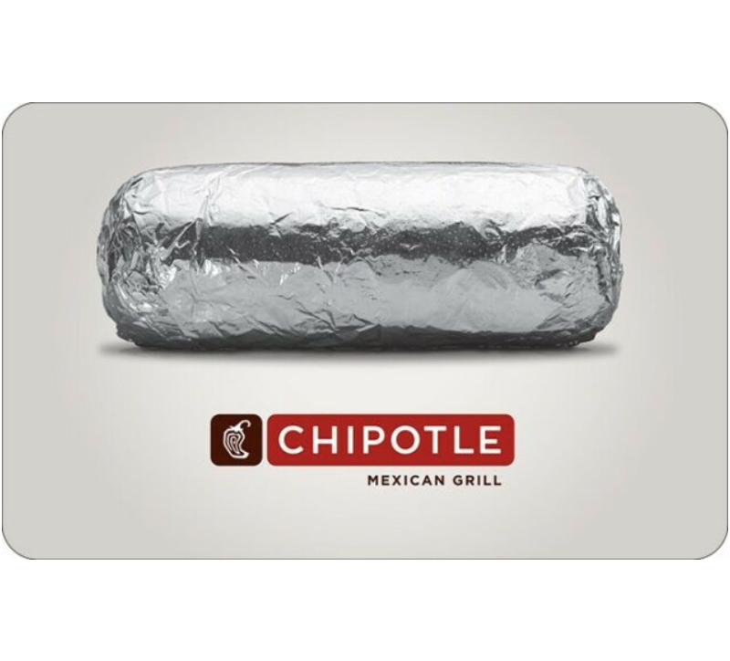 15 Chipotle Gift Card only 10! Pinching Your Pennies