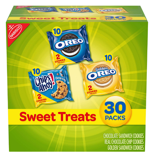 Nabisco Cookies Sweet Treats Variety Pack Cookies 30 Pack Only 6.98