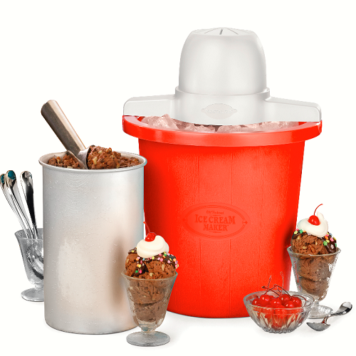 Nostalgia 4Quart Electric Ice Cream Maker Only 19.96! (Reg. 30