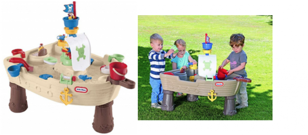 little tikes pirate ship water table asda