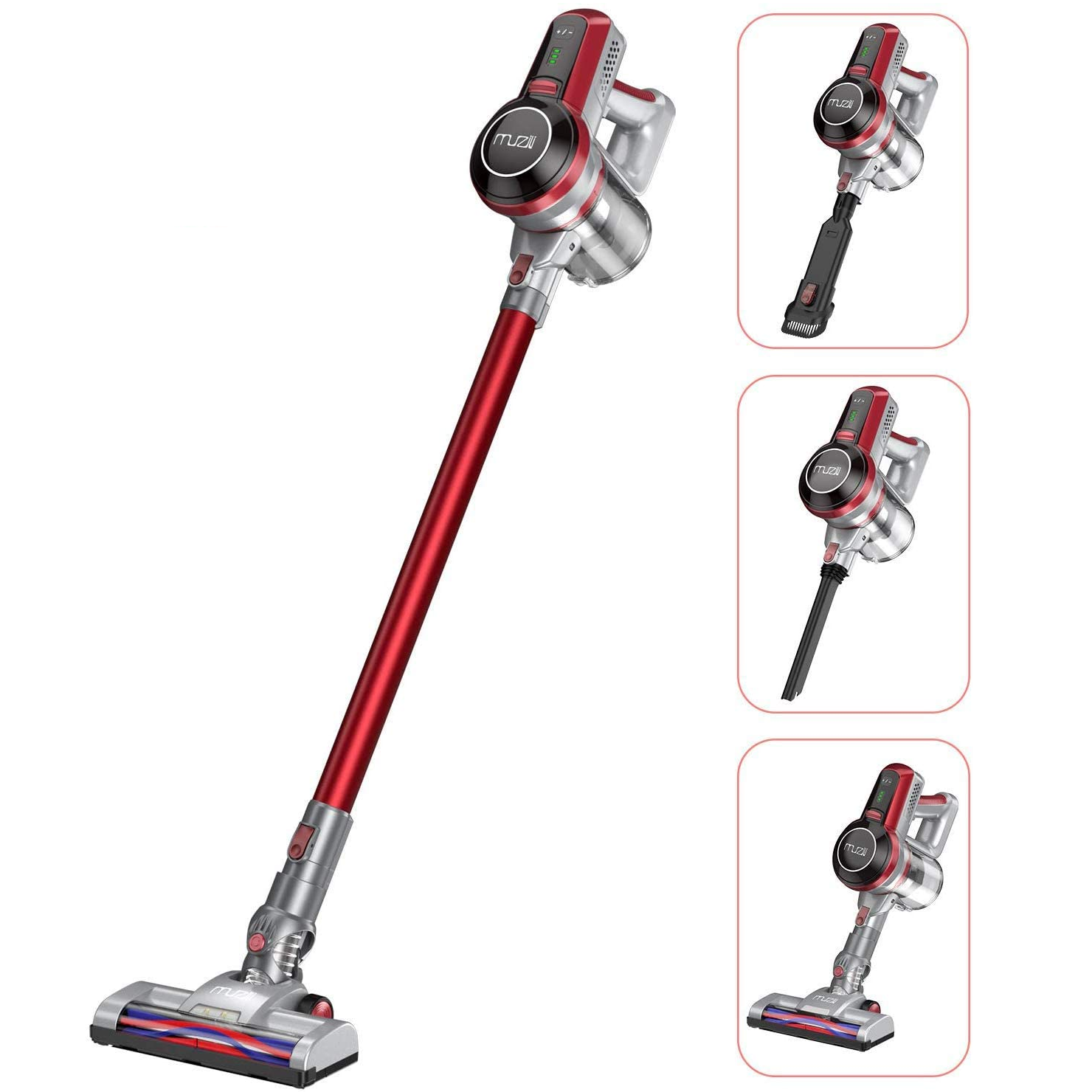 Muzili Cordless Vacuum Cleaner with Dual Suction Modes Only 79.79