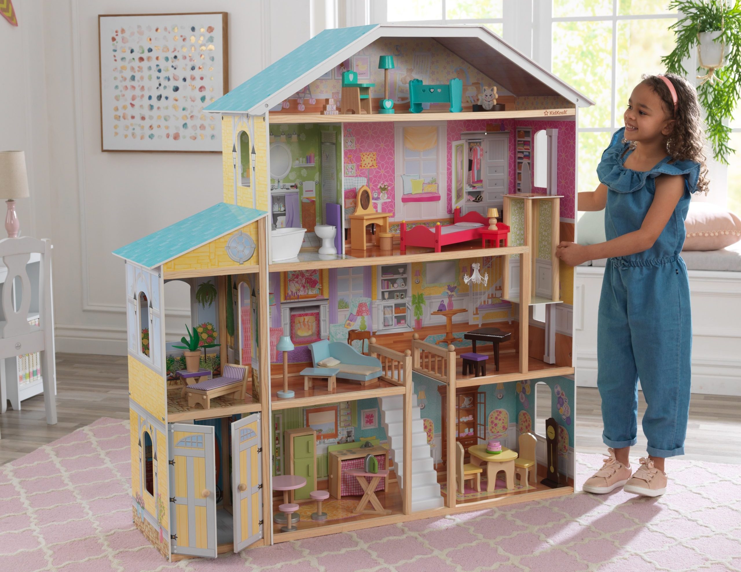 kidkraft majestic mansion dollhouse dolls