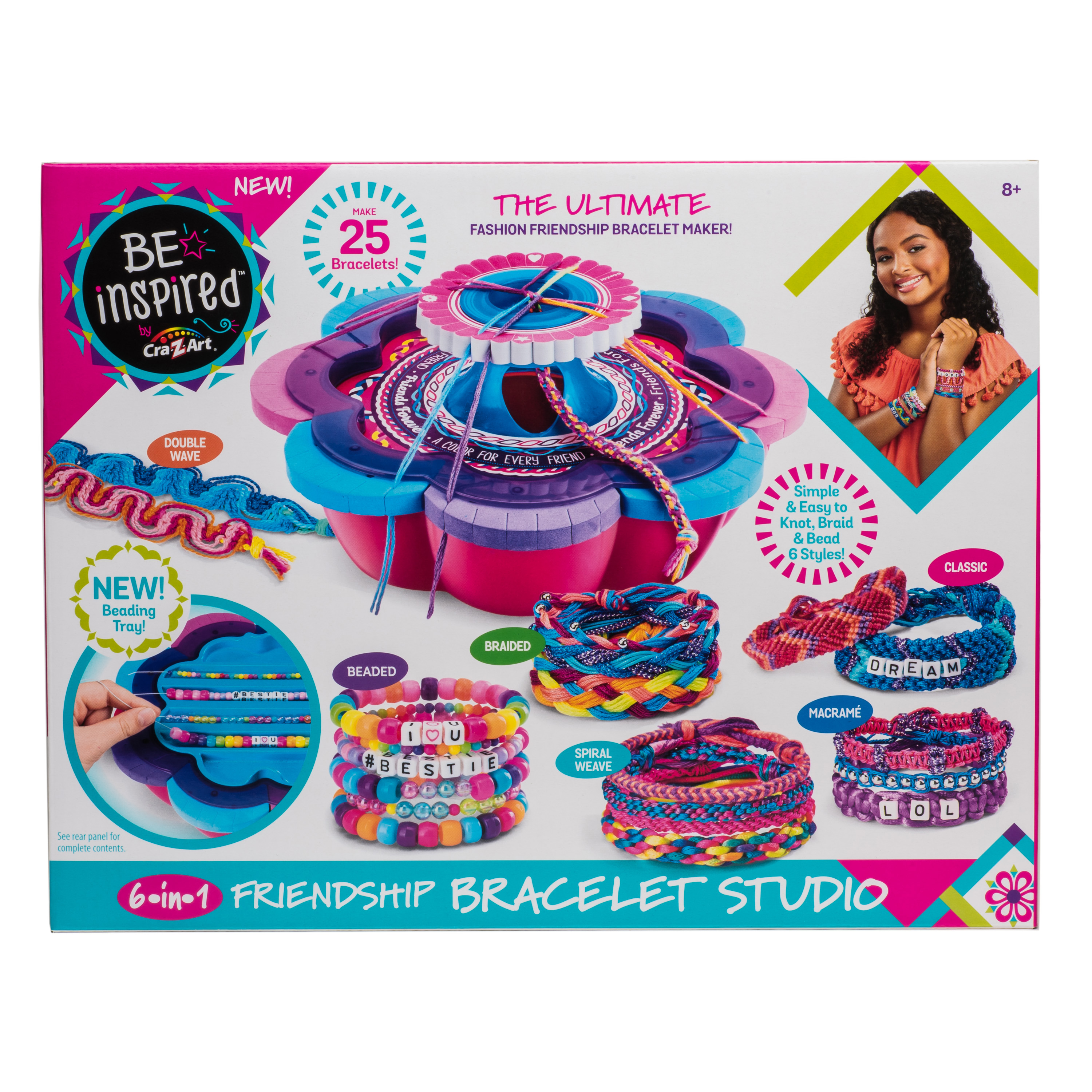 Cra-Z-Art Be Inspired 5-in-1 Friendship Bracelet Studio Set – Only $9.