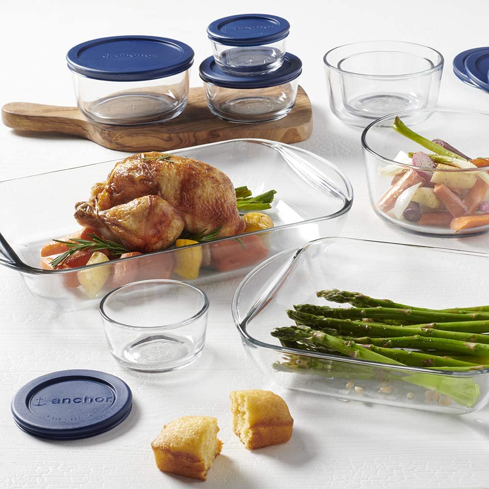 anchor hocking 32 piece bake and store set