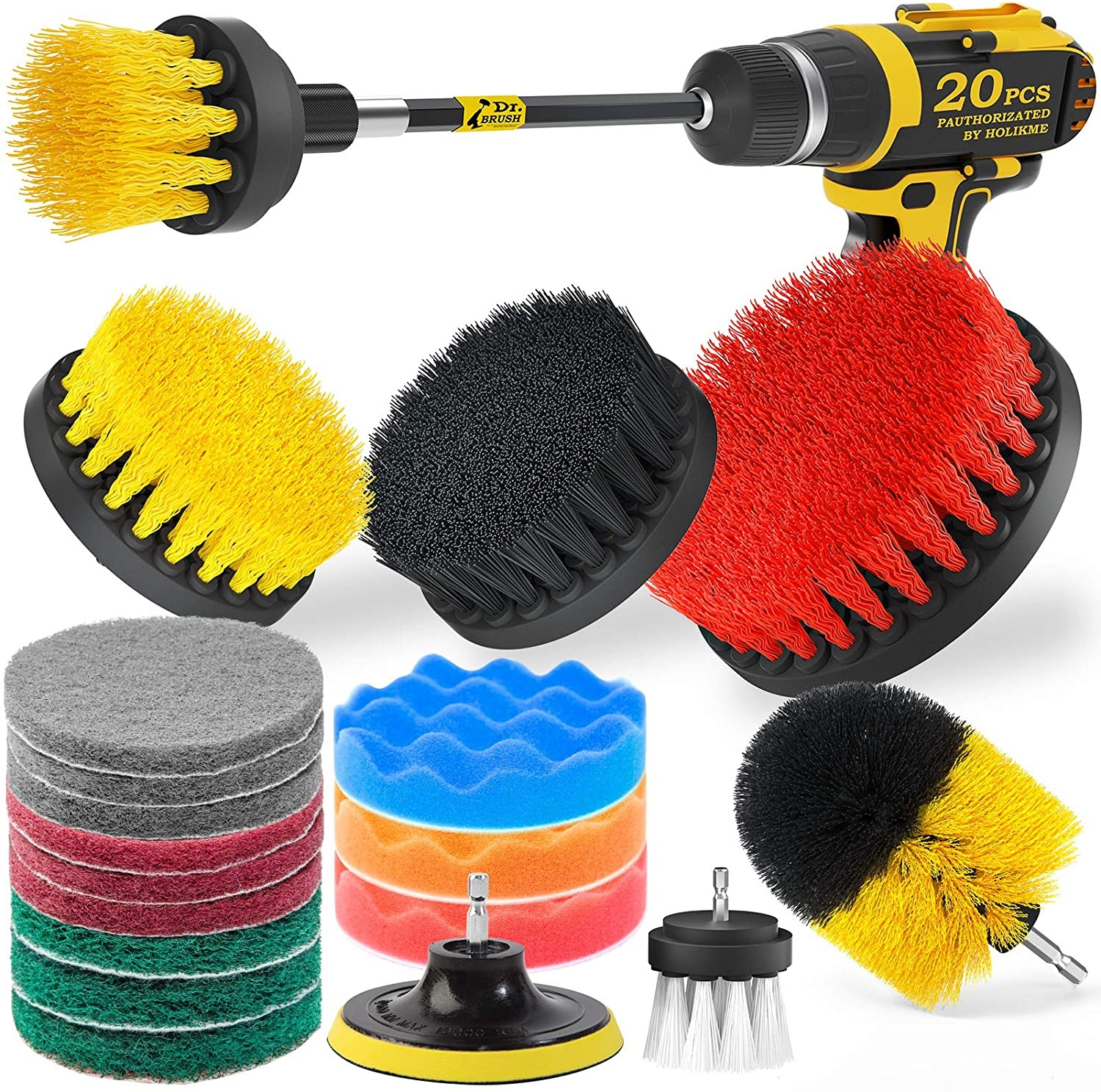 20 Piece Drill Brush Attachments Set Only 16.10! Pinching Your Pennies