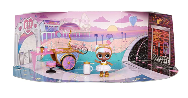 LOL Surprise Furniture Sweet Boardwalk with Sugar Doll and 10+ Surprises Only $8! (Reg. $15 ...