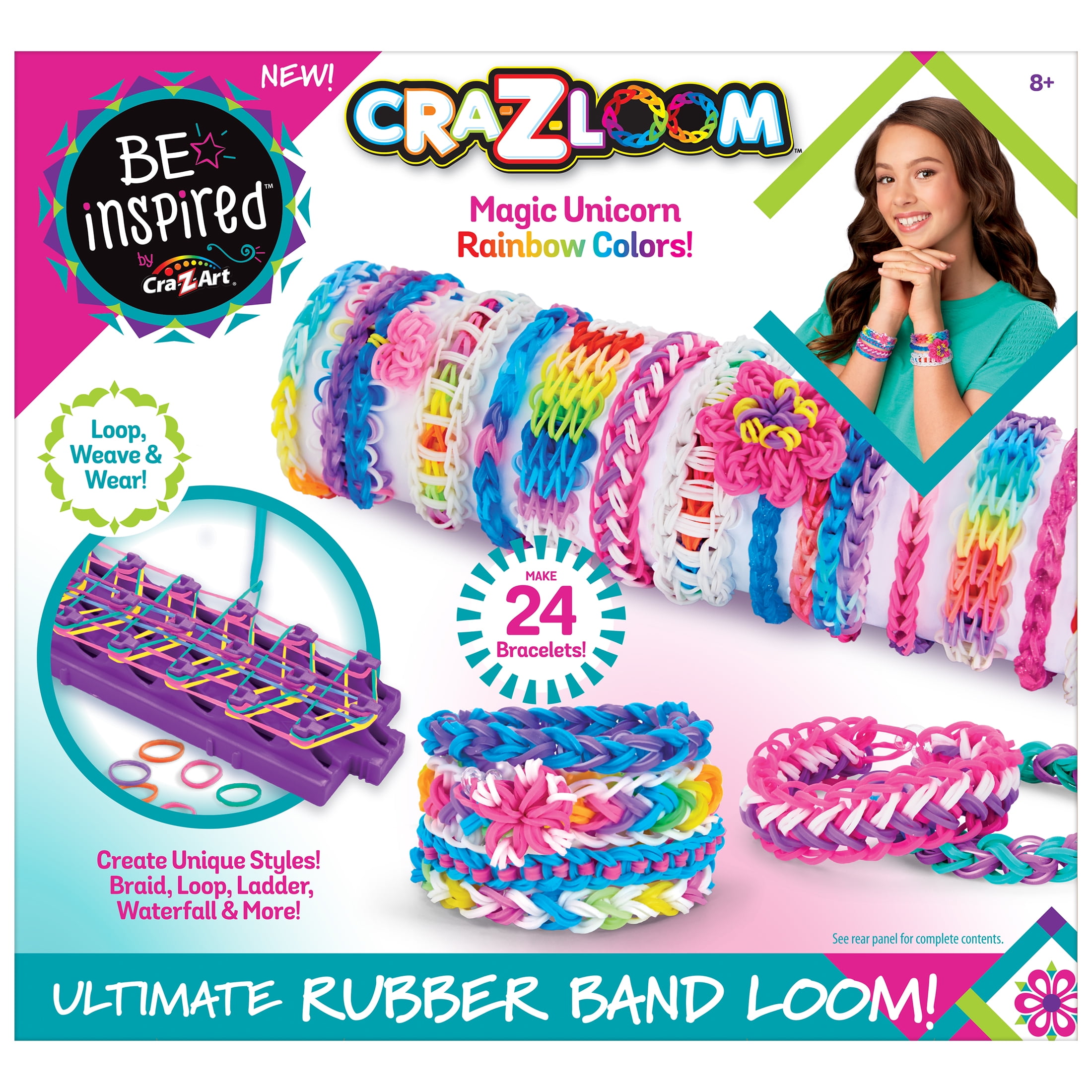 CraZArt Be Inspired Ultimate Rubber Band Loom Kit Only 5
